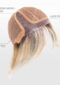 Hand Tied Mono Parting | Lace Front Cap