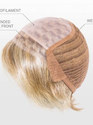 Monofilament Top | Extended Lace Front | Wefted Cap
