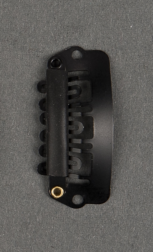 Toupee Clip - Black for wigs and hair pieces | Elly-k.com.au