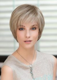 Ideal Topper by Ellen Wille Wigs |  Lace front creates a natural hairline and allows for the hair to be styled off and away from the face for versatility of styling
