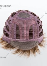 Mono Crown | Lace Front | Wefted Cap