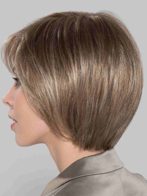 Shine Comfort Wig by Ellen Wille is a shorter length bob. With a 100% hand-tied cap and a fine elastic tulle crown
