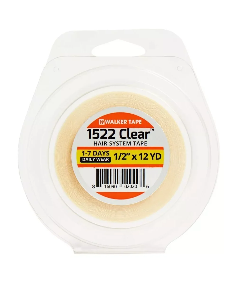 Walker Tape | 1522 Clear Tape Roll - 1/2" x 12 Yds