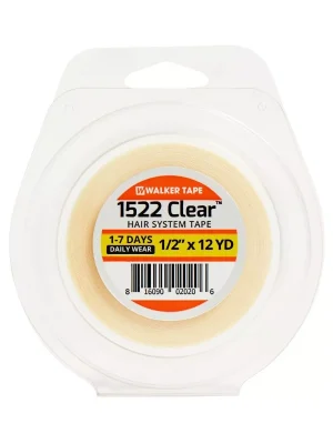 Walker Tape | 1522 Clear Tape Roll - 1/2" x 12 Yds
