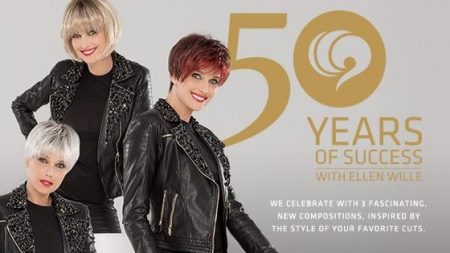 The Swing, Blues and Jazz were created to celebrate Ellen's 50 years of designing and is part of the Hair Power Wig Collection