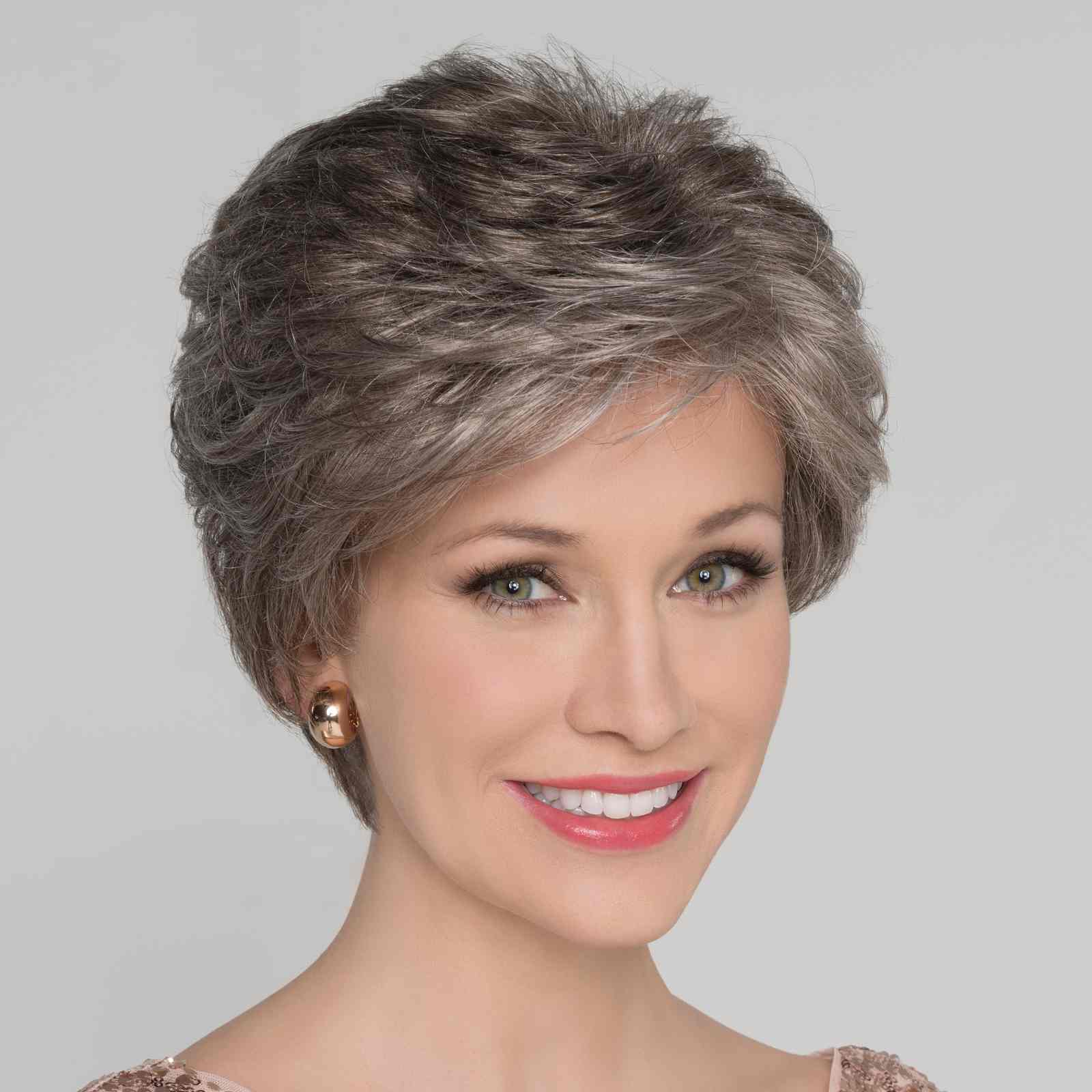 Alexis Deluxe | Synthetic Lace Front Wig (100% Hand-Tied) by Ellen Wille | Smoke Mix | Elly-K.com.au