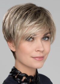 FENJA SMALL by Ellen Wille in SAND MULTI ROOTED | | Lightest Brown and Medium Ash Blonde Blend with Light Brown Roots