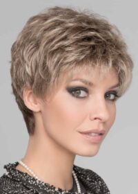 Foxy by Ellen Wille | SAND MULTI ROOTED | Lightest Brown and Medium Ash Blonde Blend with Light Brown Roots
