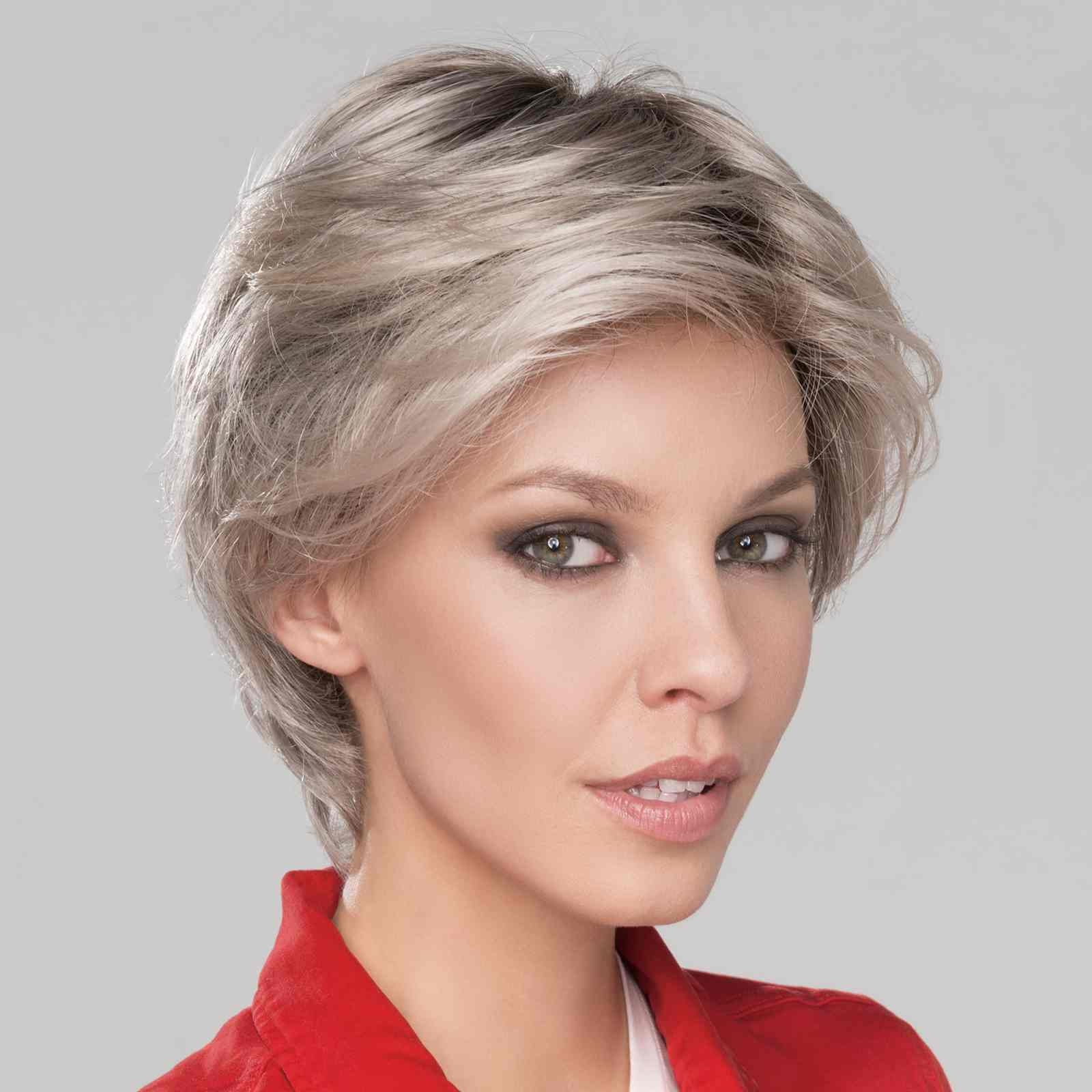 Citta Mono | Synthetic Lace Front Wig (Mono Top by Ellen Wille | Silver Rooted