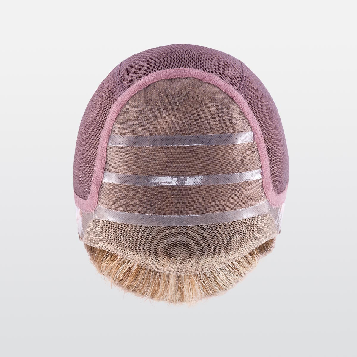 Trinity-plus-cap | Anti-slip silicone coating - 100% Hand-tied - Monofilament Top - Lace Front