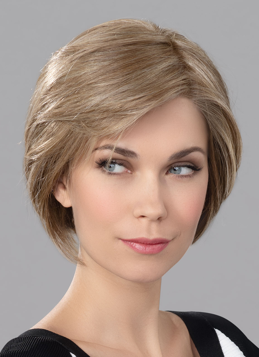 PROMISE BY ELLEN WILLE | A short style bob with a tapered neckline