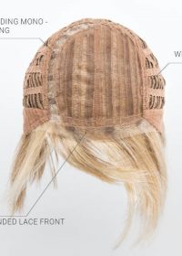 Mono Part | Extended Lace Front | Wefted Cap