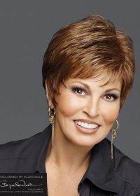 Lima HI by Raquel Welch | short wig with gently waved layers on top that blend to smooth sides and back. It's a soft and light to wear
