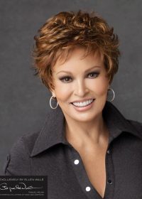 MALIBU BY RAQUEL WELCH | Short cut style with softly curled layers | Colour Chocolate mix
