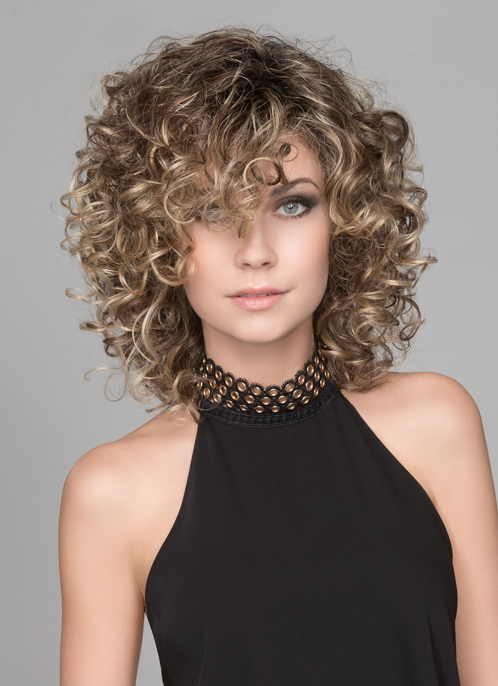 Jamila Plus by Ellen Wille Wigs is a full bodied, beautifully curled wig