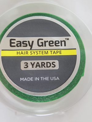 Walker Easy Green Tape Roll 3/4"x 3 Yards | Wigs.co.nz