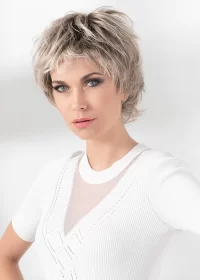 VANITY by ELLEN WILLE in SAND MULTI ROOTED | Lightest Ash Blonde, Medium Ash Blonde, and Lightest Pale Blonde blend with Shaded Roots