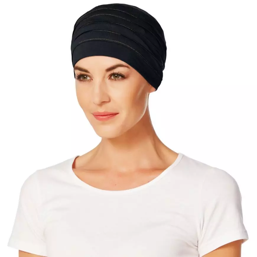 Yoga Turban | Blue Melange 1000-0391 | wigs.co.nz