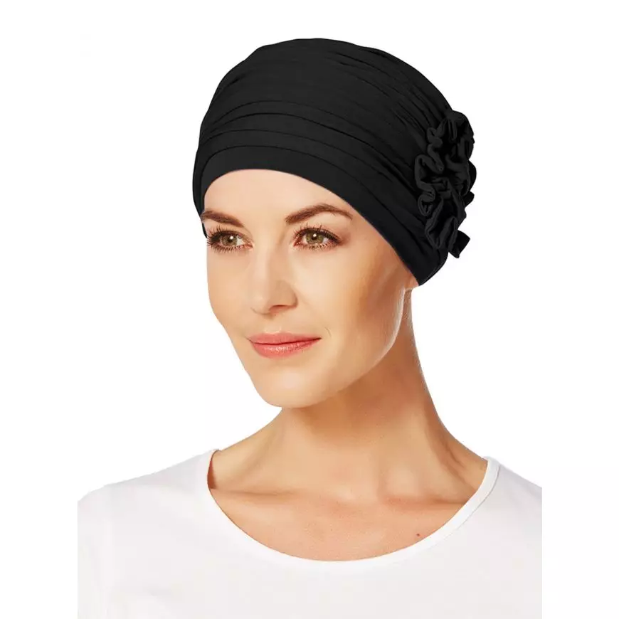 LOTUS TURBAN Black 1003-0211 | Wigs.co.nz
