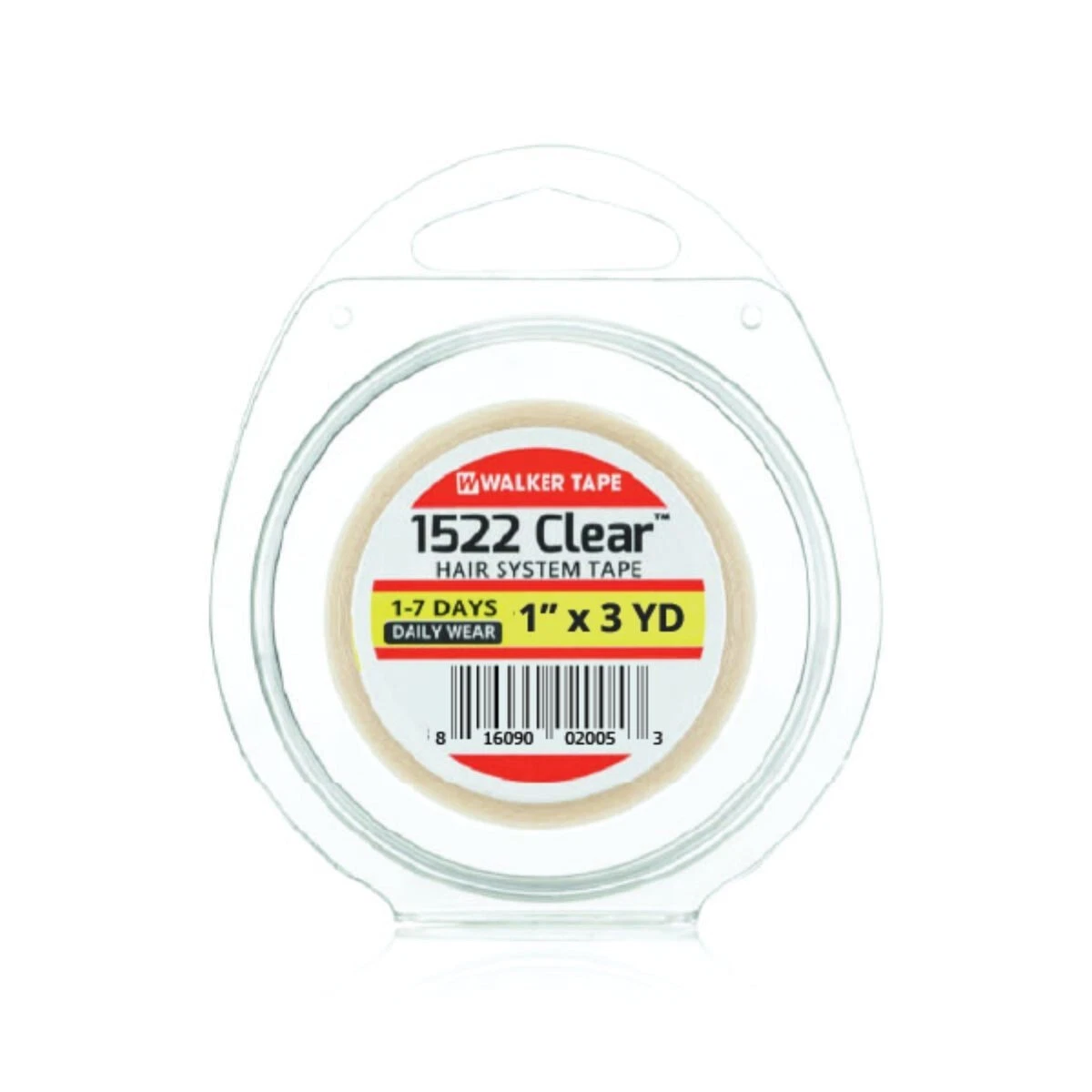 Walker Tape | 1522 Clear Tape Roll 1" x 3 Yds