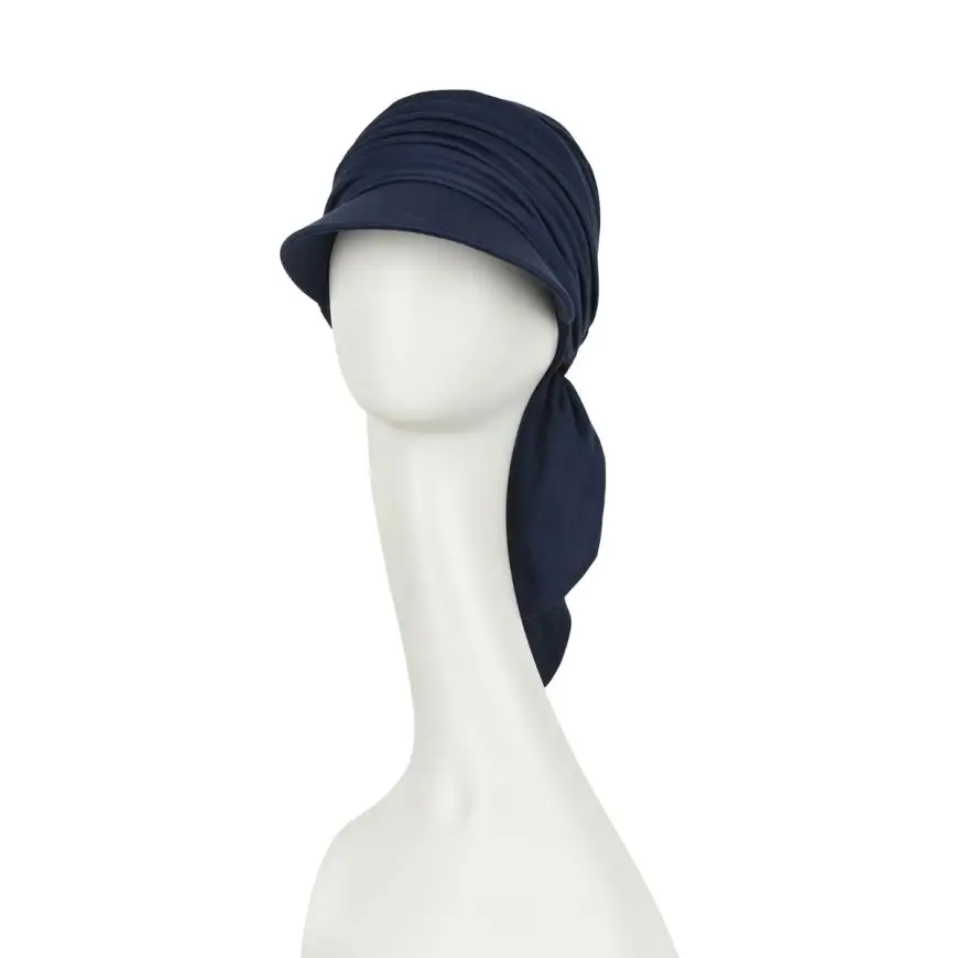 Christine Headwear | B.B. Briana Sun Cap | Dark Blue | 1492-0383