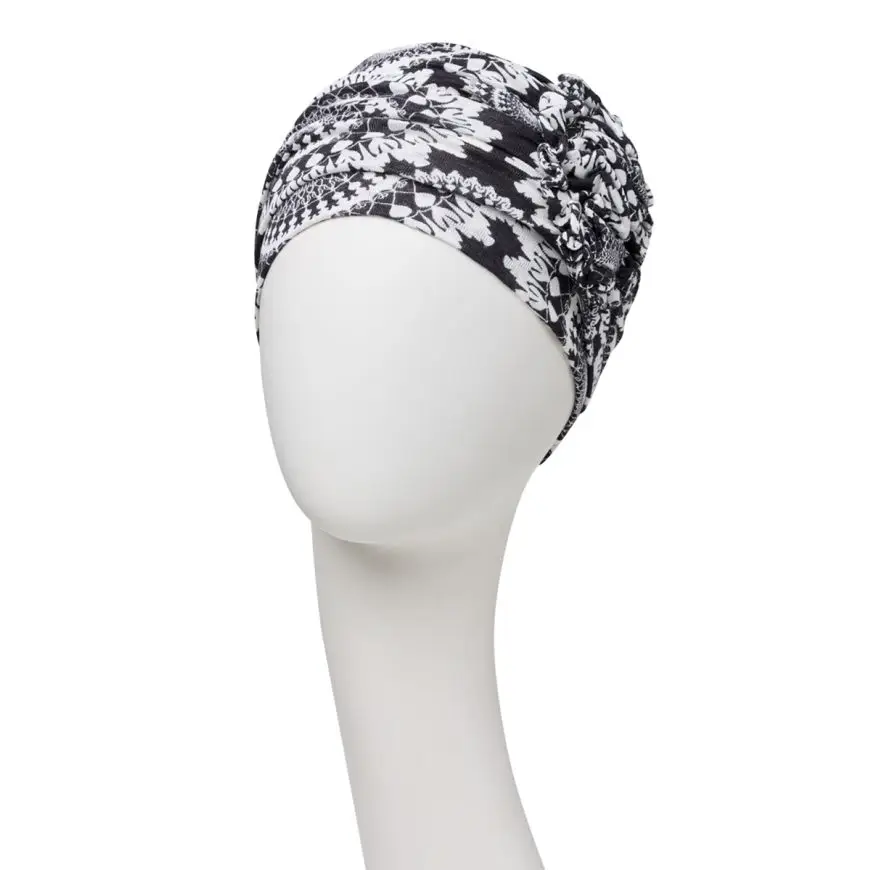 Lotus Turban | Round n' Round | 1245-0818