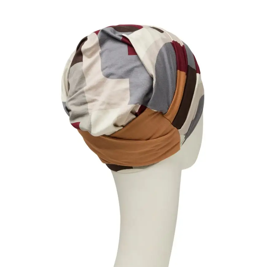 HocAmia Turban | Caramel Graphics | 1529-0793