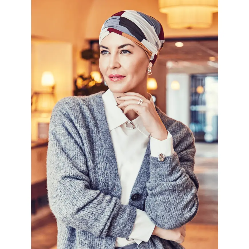 Amia Turban | Caramel Graphics | 1529-0793