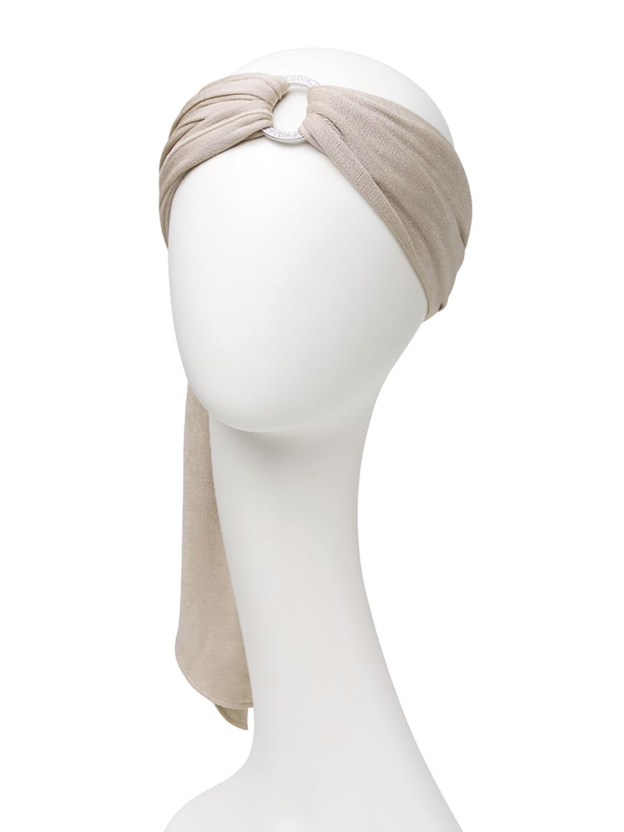 HocSienna Turban Set | Soft Beige Giraffe | 3036-0867