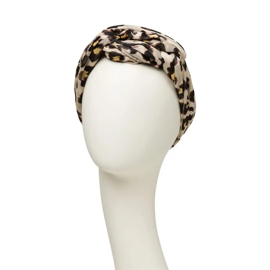 Amber Turban Set | Gold Glitter Leo | 3040-0831