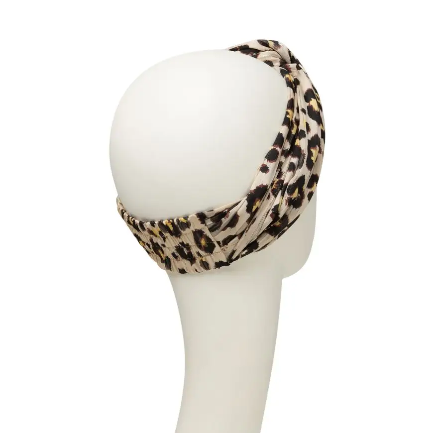 Amber Turban Set | Gold Glitter Leo | 3040-0831