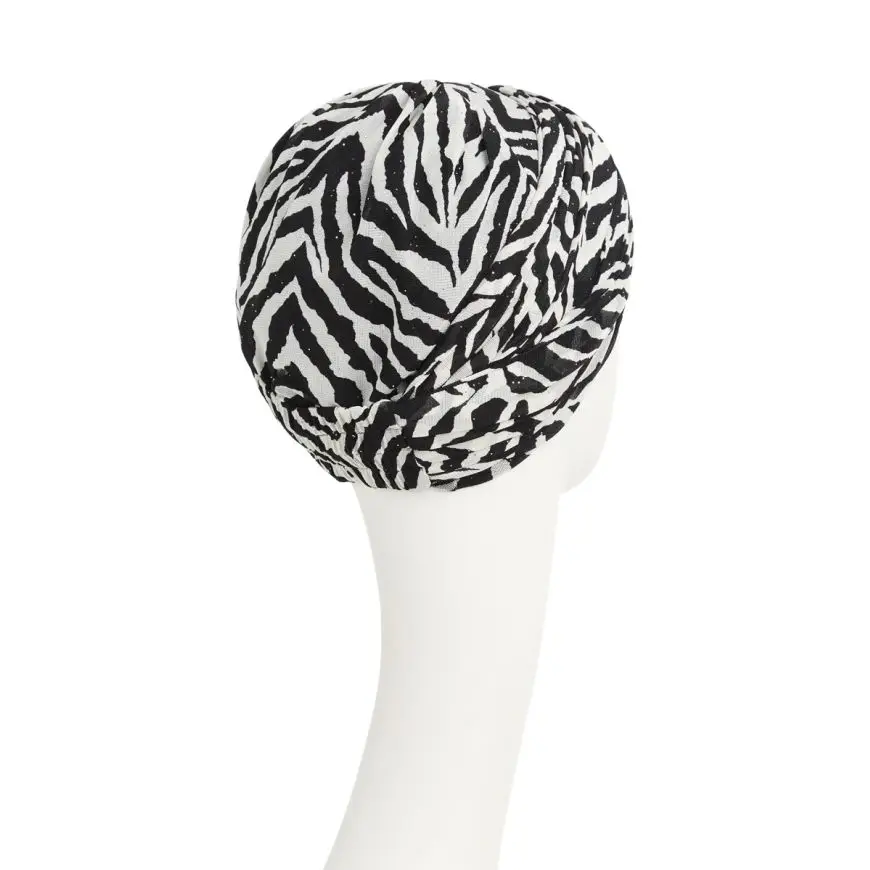 Avalon Turban Set | Zebra Glam | 3041-0889