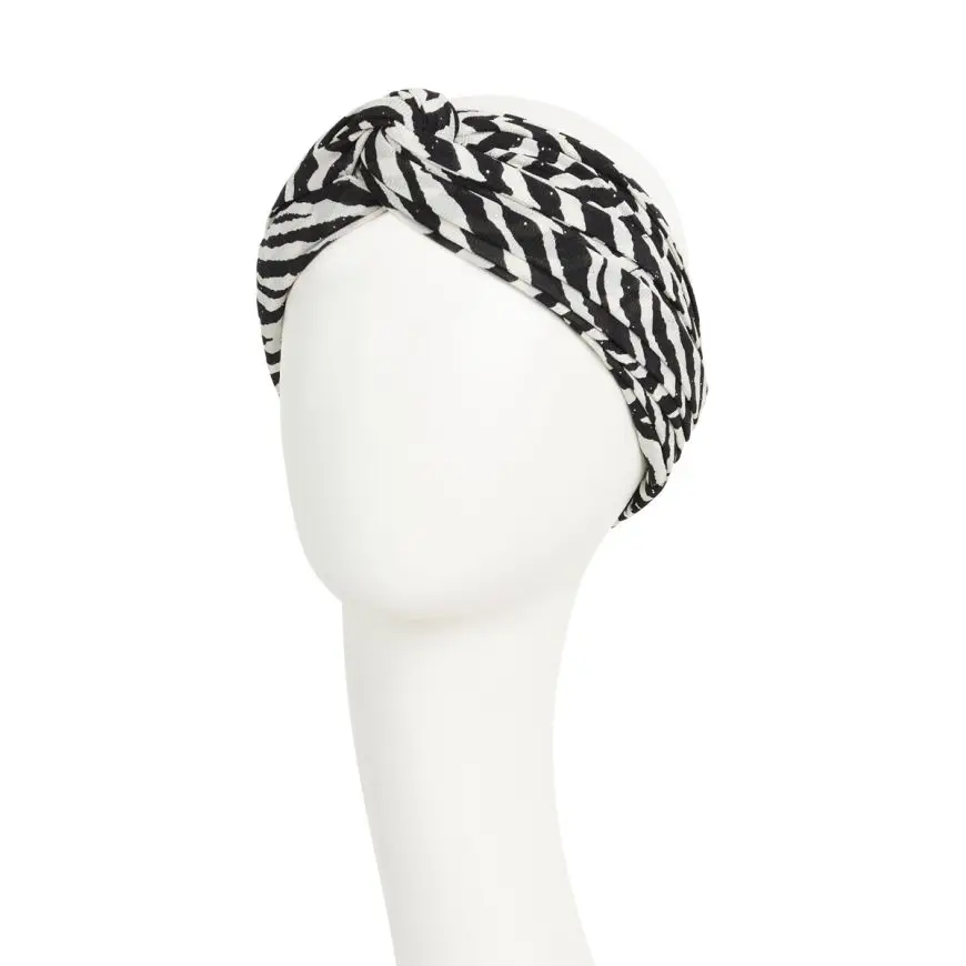Avalon Turban Set | Zebra Glam | 3041-0889