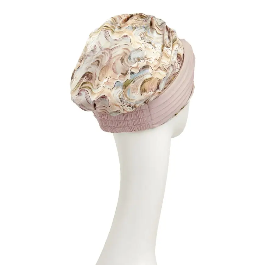 Avalon Turban Set | Soft Pastel Rose | 3046-0920