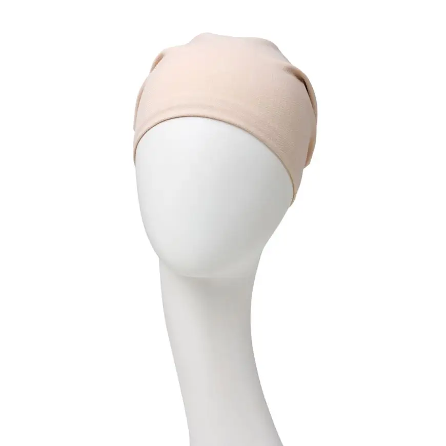 Emmy Turban | Cream w/Lavender Leo