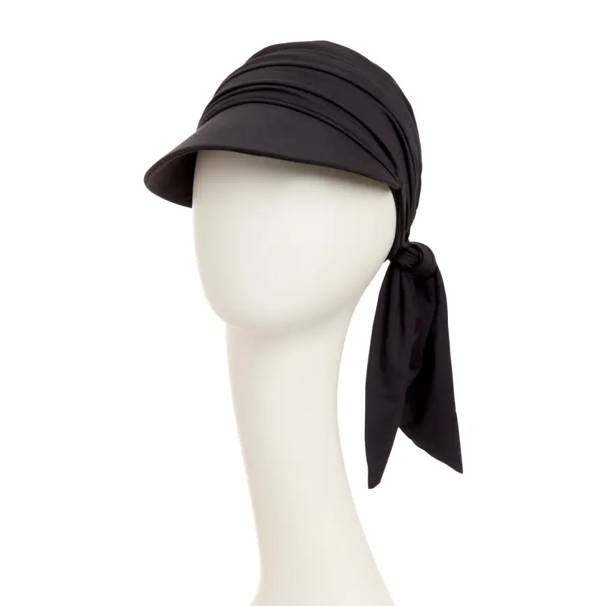 HocBriana Sun Cap | Black | 1577-0211