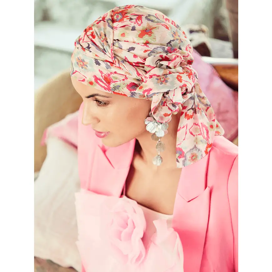 HocJuvela Turban Set | Floral Boheme | 3042-4025