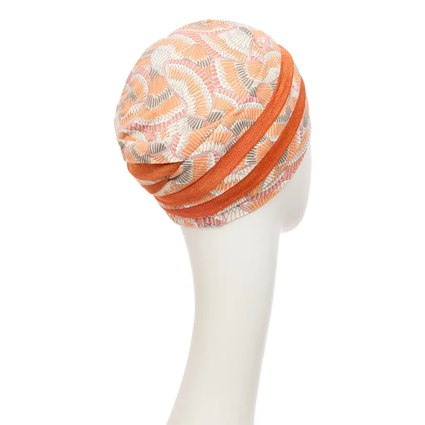 HocShanti Turban | Orange Elements | 1331-4022
