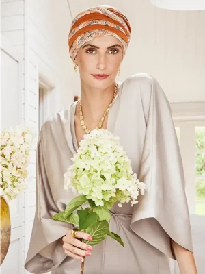 HocShanti Turban | Orange Elements | 1331-4022
