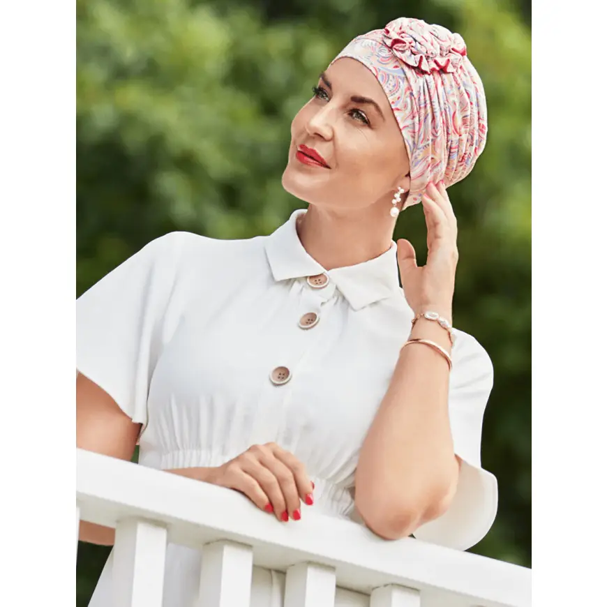 Lotus Turban | Energetic Flowers | 1008-0912