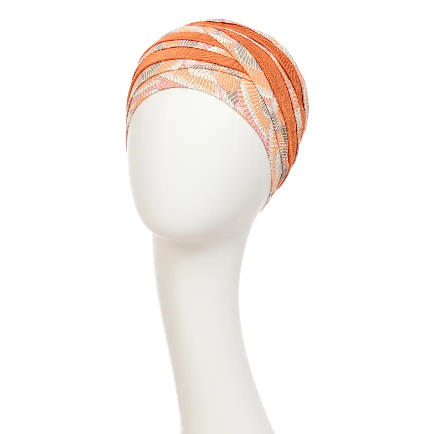HocShanti Turban | Orange Elements | 1331-4022