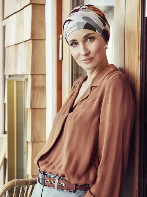 Shakti Turban | Caramel Graphics | 1418-0793