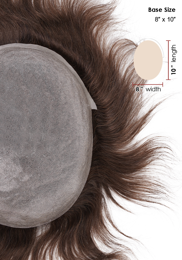 SuperSkin Premier | 0.08mm Premium hair Skin Men's hair system