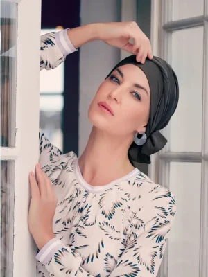 B.B. Beatrice Turban | Steel Grey | 1291-0769