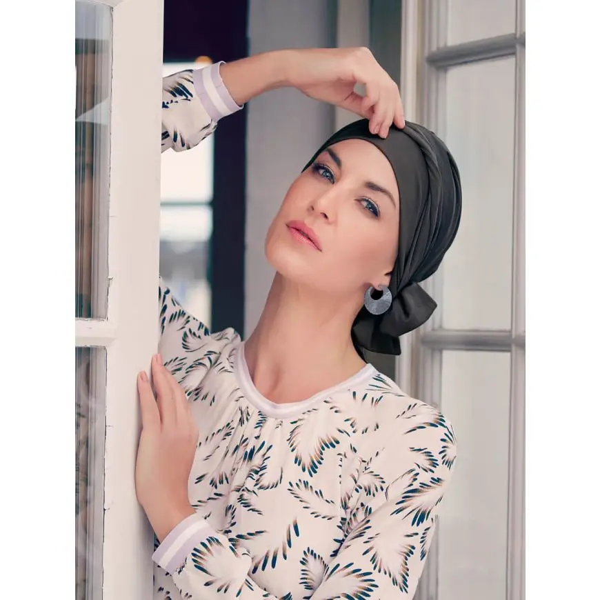 B.B. Beatrice Turban | Steel Grey | 1291-0769