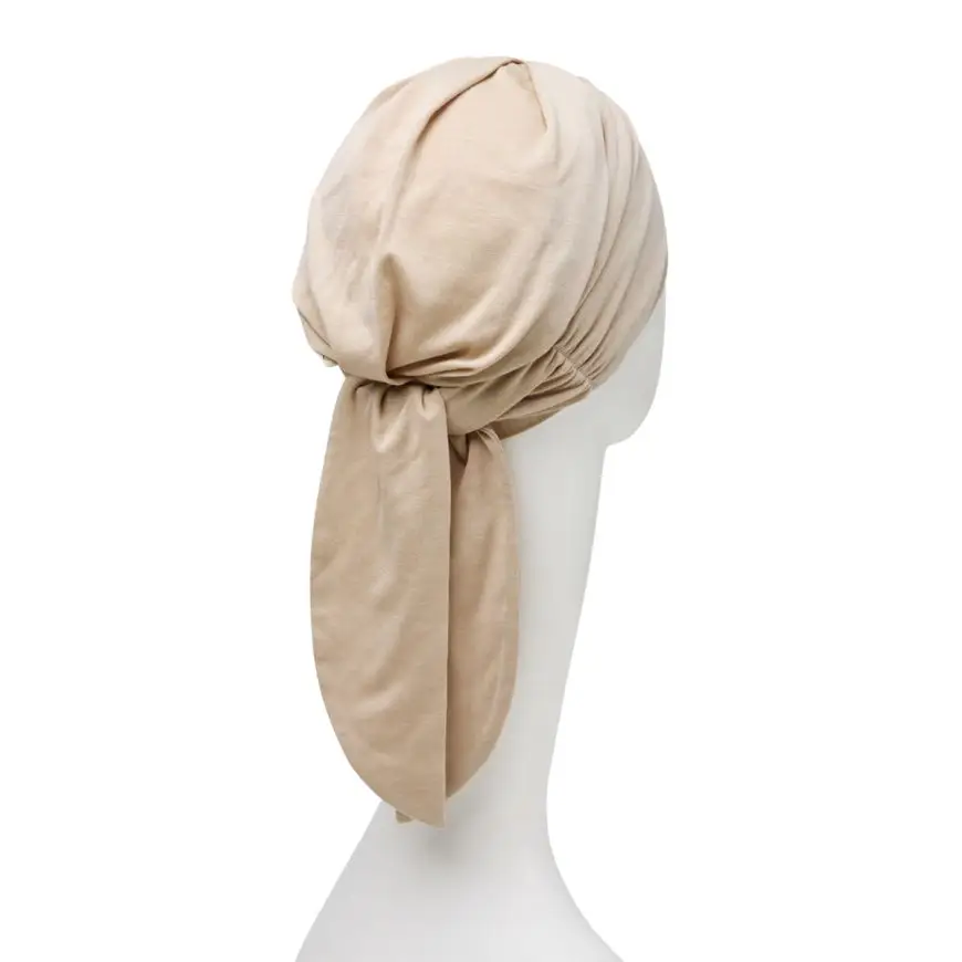 B.B. Beatrice Turban | Feather Beige | 1291-0844
