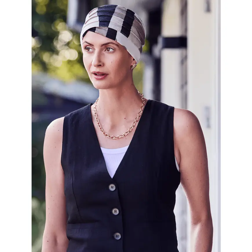 HocYoga Turban | Squares and Angles | 1570-0525