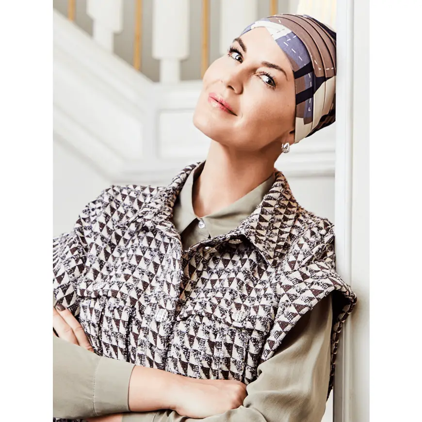 HocYoga Turban | Autumn Sculptures | 2000-4007