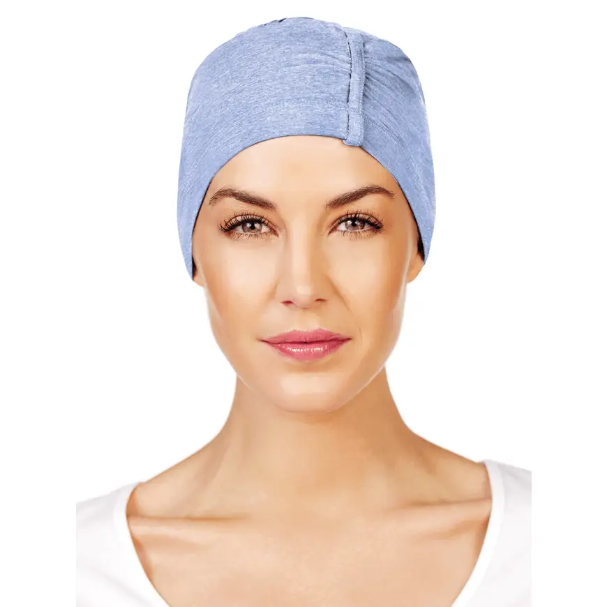 HocChandra Night Cap | Ligth Blue Melange | 1189-0469