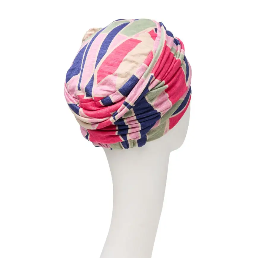 HocLotus Turban | Print Golden Beginnings | 1245-0817